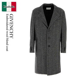 �y���ʌ���E�݌Ɍ���E�����ҏ����I�z �W�o���V�B / Givenchy Embroidered Wool Blend Coat / BMC090165K / BMC090165K 004 / BMC090165K004 / �R�[�g���̑�