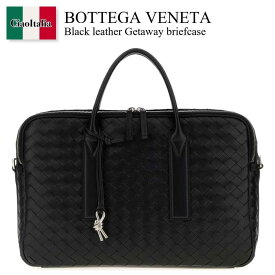 【数量限定・在庫限り・早い者勝ち！】 ボッテガ・ヴェネタ / かばん / カバン / Bottega Veneta Black Leather Getaway Briefcase / 766361 V2HL1 / 766361 V2HL1 8803 / 766361V2HL1 / 766361V2HL1 8803 / 766361V2HL18803 / ビジネスバッグ・アタッシュケース