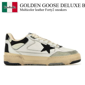 �y���ʌ���E�݌Ɍ���E�����ҏ����I�z �S�[���f���O�[�X / Golden Goose Deluxe Brand Multicolor Leather Forty2 Sneakers / GMF00630F005745 / GMF00630F005745 11395 / GMF00630F00574511395 / �X�j�[�J�[