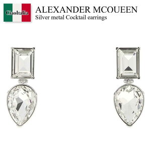 yʌE݌ɌEҏIz ALT_[E}bNC[ / Alexander Mcqueen Silver Metal Cocktail Earrings / 846549 J161B / 846549 J161B 1021 / 846549J161B / 846549J161B 1021 / 846549J161B1021 / sAX