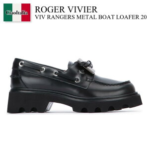 �y���ʌ���E�݌Ɍ���E�����ҏ����I�z ���W�F�E���B���B�G / Roger Vivier Viv Rangers Metal Boat Loafer 20 / RVW78442780TWR / RVW78442780TWR B999 / RVW78442780TWRB999 / ���[�t�@�[�E�I�b�N�X�t�H�[�h