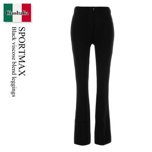 yʌE݌ɌEҏIz X|[c}bNX / Sportmax Black Viscose Blend Leggings / 252233 001 / 252233 6023600 001 / 2522336023600 / 2522336023600 001 / 2522336023600001 / XpbcEMX