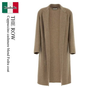 �y���ʌ���E�݌Ɍ���E�����ҏ����I�z �U�E���E / The Row Cappuccino Cashmere Blend Fedra Coat / 8242W 3201 / 8242W 3201 NAR / 8242W3201 / 8242W3201 NAR / 8242W3201NAR / �R�[�g
