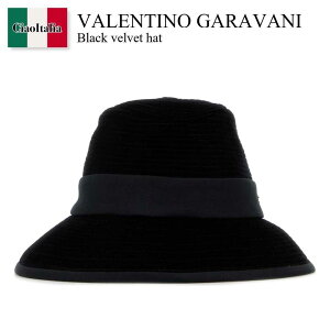 �y���ʌ���E�݌Ɍ���E�����ҏ����I�z �o�����`�m / Valentino Garavani Black Velvet Hat / 7Y0HA00APKF / 7Y0HA00APKF YZY / 7Y0HA00APKFYZY / �n�b�g