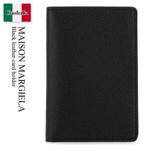 yʌE݌ɌEҏIz ] }WF / Maison Margiela Black Leather Card Holder / S55UI0203 P4745 / S55UI0203 P4745 T8013 / S55UI0203P4745 / S55UI0203P4745 T8013 / S55UI0203P4745T8013 / J[hP[XE