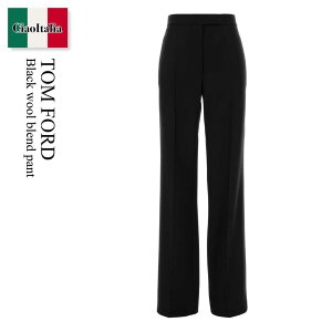 �y���ʌ���E�݌Ɍ���E�����ҏ����I�z �g���E�t�H�[�h / Tom Ford Black Wool Blend Pant / PAW662FAX1584LB999 / PAW662FAX1584L B999 / PAW662FAX1584 / PAW662FAX1584 LB999 / �p���c