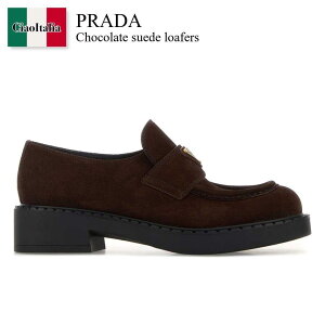 �y���ʌ���E�݌Ɍ���E�����ҏ����I�z �v���_ / Prada Chocolate Suede Loafers / 1D246M F0003 / 1D246M FG050MG0 F0003 / 1D246MFG050MG0 / 1D246MFG050MG0 F0003 / 1D246MFG050MG0F0003 / ���[�t�@�[�E�I�b�N�X�t�H�[�h