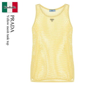 �y���ʌ���E�݌Ɍ���E�����ҏ����I�z �v���_ / Prada Yellow Mesh Tank Top / 39599S F0061 / 39599S OOO16ND F0061 / 39599SOOO16ND / 39599SOOO16ND F0061 / 39599SOOO16NDF0061 / �^���N�g�b�v