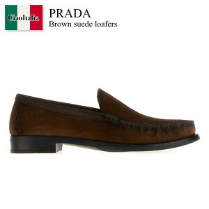 �y���ʌ���E�݌Ɍ���E�����ҏ����I�z �v���_ / Prada Brown Suede Loafers / 1D991N F0324 / 1D991N FA0203ZL3 F0324 / 1D991NFA0203ZL3 / 1D991NFA0203ZL3 F0324 / 1D991NFA0203ZL3F0324 / ���[�t�@�[�E�I�b�N�X�t�H�[�h
