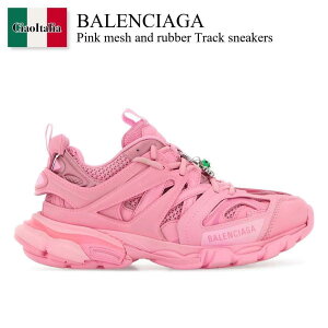 yʌE݌ɌEҏIz oVAK / Balenciaga Pink Mesh And Rubber Track Sneakers / 542436 WTRCH / 542436 WTRCH 5000 / 542436WTRCH / 542436WTRCH 5000 / 542436WTRCH5000 / Xj[J[