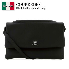 【数量限定・在庫限り・早い者勝ち！】 クレージュ / かばん / カバン / Courreges Black Leather Shoulder Bag / 425GSA201CR0027 / 425GSA201CR0027 9999 / 425GSA201CR00279999 / ショルダーバッグ・ポシェット