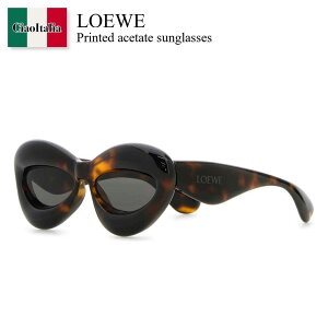 �y���ʌ���E�݌Ɍ���E�����ҏ����I�z ���G�x / Loewe Printed Acetate Sunglasses / LW40097I55 / LW40097I55 52A / LW40097I5552A / �T���O���X