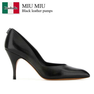 �y���ʌ���E�݌Ɍ���E�����ҏ����I�z �~���E�~���E / Miu Miu Black Leather Pumps / 5I546E F0002 / 5I546E FA085537 F0002 / 5I546EFA085537 / 5I546EFA085537 F0002 / 5I546EFA085537F0002 / �p���v�X