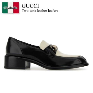 yʌE݌ɌEҏIz Ob` / Gucci Two-Tone Leather Loafers / 834762 CLG80 / 834762 CLG80 1056 / 834762CLG80 / 834762CLG80 1056 / 834762CLG801056 / [t@[EIbNXtH[h