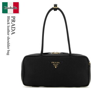 �y���ʌ���E�݌Ɍ���E�����ҏ����I�z �v���_ / ���΂� / �J�o�� / Prada Black Leather Shoulder Bag / 1BB126 F0632 / 1BB126 VONO2DKV F0632 / 1BB126VONO2DKV / 1BB126VONO2DKV F0632 / 1BB126VONO2DKVF0632 / �V�����_�[�o�b�O�E