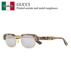 �y���ʌ���E�݌Ɍ���E�����ҏ����I�z �O�b�` / Gucci Printed Acetate And Metal Sunglasses / 746938 J0740 / 746938 J0740 2381 / 746938J0740 / 746938J0740 2381 / 746938J07402381 / �T���O���X