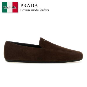 �y���ʌ���E�݌Ɍ���E�����ҏ����I�z �v���_ / Prada Brown Suede Loafers / 2DG153 F0003 / 2DG153 FG012103 F0003 / 2DG153FG012103 / 2DG153FG012103 F0003 / 2DG153FG012103F0003 / �h���X�V���[�Y�E�v�C�E�r�W�l�X�V���[�Y