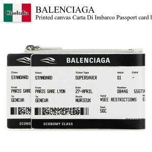 yʌE݌ɌEҏIz oVAK / Balenciaga Canvas Carta Di Imbarco Passport Card Holder / 846573 2AB5A / 846573 2AB5A 1090 / 8465732AB5A / 8465732AB5A 1090 / 8465732AB5A1090 / J[hP[XEh