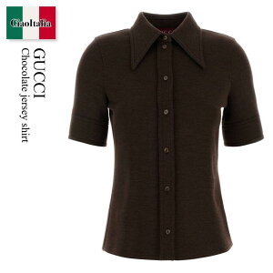 �y���ʌ���E�݌Ɍ���E�����ҏ����I�z �O�b�` / Gucci Chocolate Jersey Shirt / 836442 Z7AXV / 836442 Z7AXV 2063 / 836442Z7AXV / 836442Z7AXV 2063 / 836442Z7AXV2063 / �u���E�X�E�V���c
