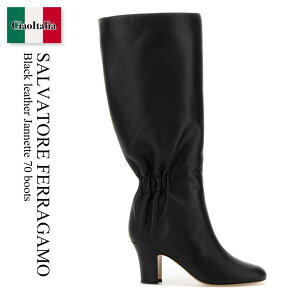 yʌE݌ɌEҏIz tFK / Salvatore Ferragamo Black Leather Jannette 70 Boots / 01K643 786902 / 01K643 786902 NERONERONERO / 01K643786902 / 01K643786902 NERONERONERO / 01K643786902NERONERONERO / Ou