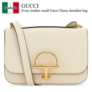 �y���ʌ���E�݌Ɍ���E�����ҏ����I�z �O�b�` / ���΂� / �J�o�� / Gucci Ivory Leather Small Gucci Siena Shoulder Bag / 846705 AAFKB / 846705 AAFKB 9540 / 846705AAFKB / 846705AAFKB 9540 / 846705AAFKB9540 / �V�����_�[�o�b�O