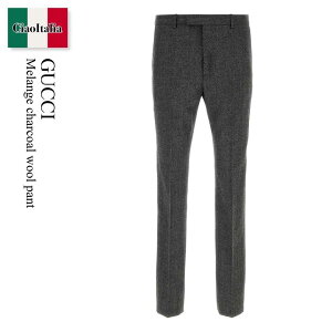 �y���ʌ���E�݌Ɍ���E�����ҏ����I�z �O�b�` / Gucci Melange Charcoal Wool Pant / 850333 Z7AXC / 850333 Z7AXC 1070 / 850333Z7AXC / 850333Z7AXC 1070 / 850333Z7AXC1070 / �p���c�E�{�g���X���̑�