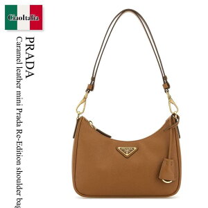 �y���ʌ���E�݌Ɍ���E�����ҏ����I�z �v���_ / ���΂� / �J�o�� / Prada Caramel Leather Mini Prada Re-Edition Shoulder Bag / 1BC204 F03CW / 1BC204 VQOMNZV F03CW / 1BC204VQOMNZV / 1BC204VQOMNZV F03CW / 1BC204VQOMNZVF03CW / �V����