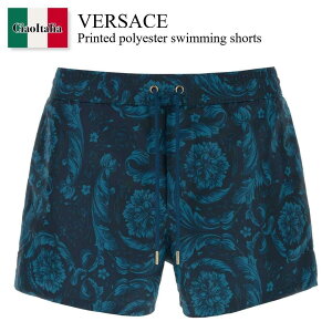 yʌE݌ɌEҏIz FT[`F / Versace Printed Polyester Swimming Shorts / ABU05 0201A11356 / ABU05 0201A11356 5UH90 / ABU050201A11356 / ABU050201A11356 5UH90 / ABU050201A113565UH90 / 
