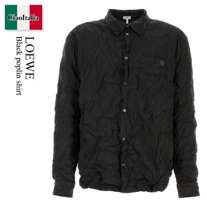 �y���ʌ���E�݌Ɍ���E�����ҏ����I�z ���G�x / Loewe Black Poplin Shirt / H526Y05WFP / H526Y05WFP BLACKGREEN / H526Y05WFPBLACKGREEN / �V���c