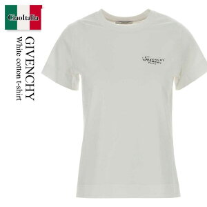 �y���ʌ���E�݌Ɍ���E�����ҏ����I�z �W�o���V�B / Givenchy White Cotton T-Shirt / BW70FJP7A7 / BW70FJP7A7 100 / BW70FJP7A7100 / T�V���c�E�J�b�g�\�[