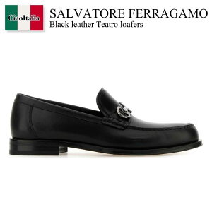 yʌE݌ɌEҏIz tFK / Salvatore Ferragamo Black Leather Teatro Loafers / 02A377 7895692E / 02A377 7895692E NERO / 02A3777895692E / 02A3777895692E NERO / 02A3777895692ENERO / hXV[YEvC