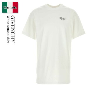 �y���ʌ���E�݌Ɍ���E�����ҏ����I�z �W�o���V�B / Givenchy White Cotton T-Shirt / BM71NK3YSA / BM71NK3YSA 100 / BM71NK3YSA100 / T�V���c�E�J�b�g�\�[