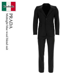 yʌE݌ɌEҏIz v_ / Prada Midnight Blue Wool Blend Suit / UAF420 F0008 / UAF420 S152D39R F0008 / UAF420S152D39R / UAF420S152D39R F0008 / UAF420S152D39RF0008 / e[[hWPbg