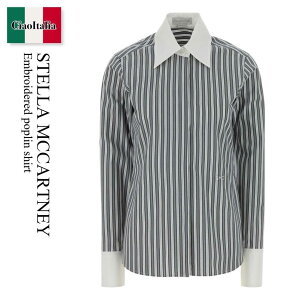 �y���ʌ���E�݌Ɍ���E�����ҏ����I�z �X�e���E�}�b�J�[�g�j�[ / Stella Mccartney Embroidered Poplin Shirt / 620180 3HJ107 / 620180 3HJ107 1195 / 6201803HJ107 / 6201803HJ107 1195 / 6201803HJ1071195 / �u���E�X�E�V���c