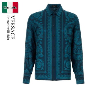 yʌE݌ɌEҏIz FT[`F / Versace Printed Twill Shirt / 10217 151A13557 / 10217 151A13557 5UH90 / 10217151A13557 / 10217151A13557 5UH90 / 10217151A135575UH90 / Vc