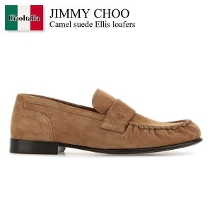 �y���ʌ���E�݌Ɍ���E�����ҏ����I�z �W�~�[�`���E / Jimmy Choo Camel Suede Ellis Loafers / ELLISLOAFERFSUE / ELLISLOAFERFSUE TOFFEE / ELLISLOAFERFSUETOFFEE / �p���v�X