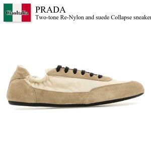 yʌE݌ɌEҏIz v_ / Prada Two-Tone Re-Nylon And Suede Collapse Sneakers / 1E959N F0DPE / 1E959N F005LZ4 F0DPE / 1E959NF005LZ4 / 1E959NF005LZ4 F0DPE / 1E959NF005LZ4F0DPE / Xj[J[