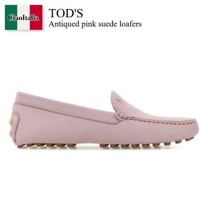 yʌE݌ɌEҏIz gbY / Tod'S Antiqued Pink Suede Loafers / XXW22L0KA20UFQ / XXW22L0KA20UFQ L032 / XXW22L0KA20UFQL032 / [t@[EIbNXtH[h