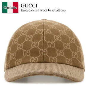 �y���ʌ���E�݌Ɍ���E�����ҏ����I�z �O�b�` / Gucci Embroidered Wool Baseball Cap / 852720 4HBIC / 852720 4HBIC 2065 / 8527204HBIC / 8527204HBIC 2065 / 8527204HBIC2065 / �L���b�v