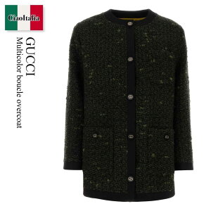 �y���ʌ���E�݌Ɍ���E�����ҏ����I�z �O�b�` / Gucci Multicolor Boucle Overcoat / 846394 ZAUCL / 846394 ZAUCL 3005 / 846394ZAUCL / 846394ZAUCL 3005 / 846394ZAUCL3005 / �R�[�g