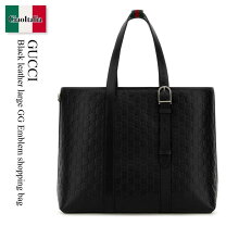 楽天市場】Gucci GGエンブレム ラージ トートバッグの通販