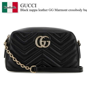 �y���ʌ���E�݌Ɍ���E�����ҏ����I�z �O�b�` / ���΂� / �J�o�� / Gucci Black Nappa Leather Gg Marmont Crossbody Bag / 855273 AAFXD / 855273 AAFXD 1000 / 855273AAFXD / 855273AAFXD 1000 / 855273AAFXD1000 / �V�����_�[�o�b�O