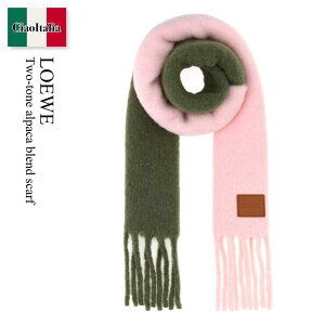 �y���ʌ���E�݌Ɍ���E�����ҏ����I�z ���G�x / Loewe Two-Tone Alpaca Blend Scarf / FSF4SS1W06 / FSF4SS1W06 SOFPINKHAGRE / FSF4SS1W06SOFPINKHAGRE / �}�t���[�E�X�g�[��