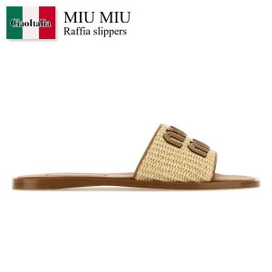 �y���ʌ���E�݌Ɍ���E�����ҏ����I�z �~���E�~���E / Miu Miu Raffia Slippers / 5XX644 F0018 / 5XX644 F0053LOM F0018 / 5XX644F0053LOM / 5XX644F0053LOM F0018 / 5XX644F0053LOMF0018 / �T���_���E�~���[��