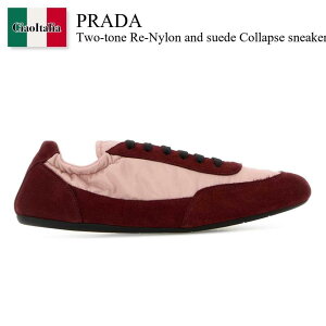 �y���ʌ���E�݌Ɍ���E�����ҏ����I�z �v���_ / Prada Two-Tone Re-Nylon And Suede Collapse Sneakers / 1E959N F04VD / 1E959N F005LZ4 F04VD / 1E959NF005LZ4 / 1E959NF005LZ4 F04VD / 1E959NF005LZ4F04VD / �X�j�[�J�[