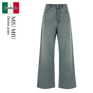 �y���ʌ���E�݌Ɍ���E�����ҏ����I�z �~���E�~���E / Miu Miu Denim Jeans / GWP394 F0076 / GWP394 S23218JI F0076 / GWP394S23218JI / GWP394S23218JI F0076 / GWP394S23218JIF0076 / �f�j���E�W�[�p��