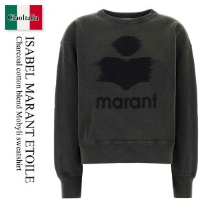 �y���ʌ���E�݌Ɍ���E�����ҏ����I�z �C�U�x���}�����G�g���[�� / Isabel Marant Etoile Charcoal Cotton Blend Mobyli Sweatshirt / SW0011 FAC1M04E / SW0011 FAC1M04E 02AN / SW0011FAC1M04E / SW0011FAC1M04E 02AN / SW0011FAC1M04E02AN 