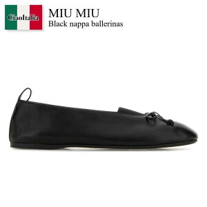 �y���ʌ���E�݌Ɍ���E�����ҏ����I�z �~���E�~���E / Miu Miu Black Nappa Ballerinas / 5F552E F0002 / 5F552E FA005038 F0002 / 5F552EFA005038 / 5F552EFA005038 F0002 / 5F552EFA005038F0002 / �o���G�V���[�Y