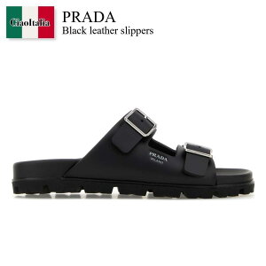�y���ʌ���E�݌Ɍ���E�����ҏ����I�z �v���_ / Prada Black Leather Slippers / 1XX792 F0002 / 1XX792 F0203LKK F0002 / 1XX792F0203LKK / 1XX792F0203LKK F0002 / 1XX792F0203LKKF0002 / �T���_���E�~���[��