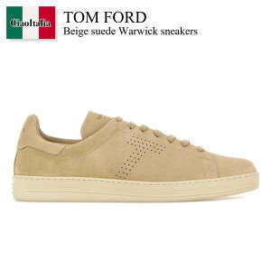 �y���ʌ���E�݌Ɍ���E�����ҏ����I�z �g���E�t�H�[�h / Tom Ford Beige Suede Warwick Sneakers / J1507LCL423NJWB / J1507LCL423 NJWB / J1507LCL423N / J1507LCL423N JWB / �X�j�[�J�[
